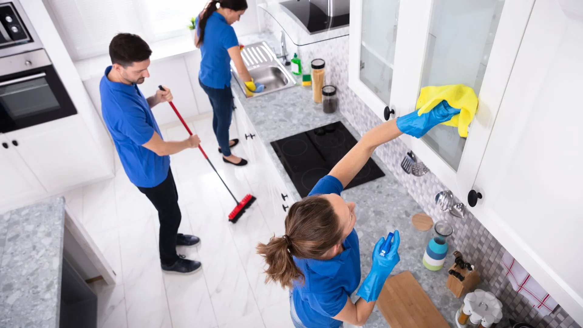 Professional cleaners