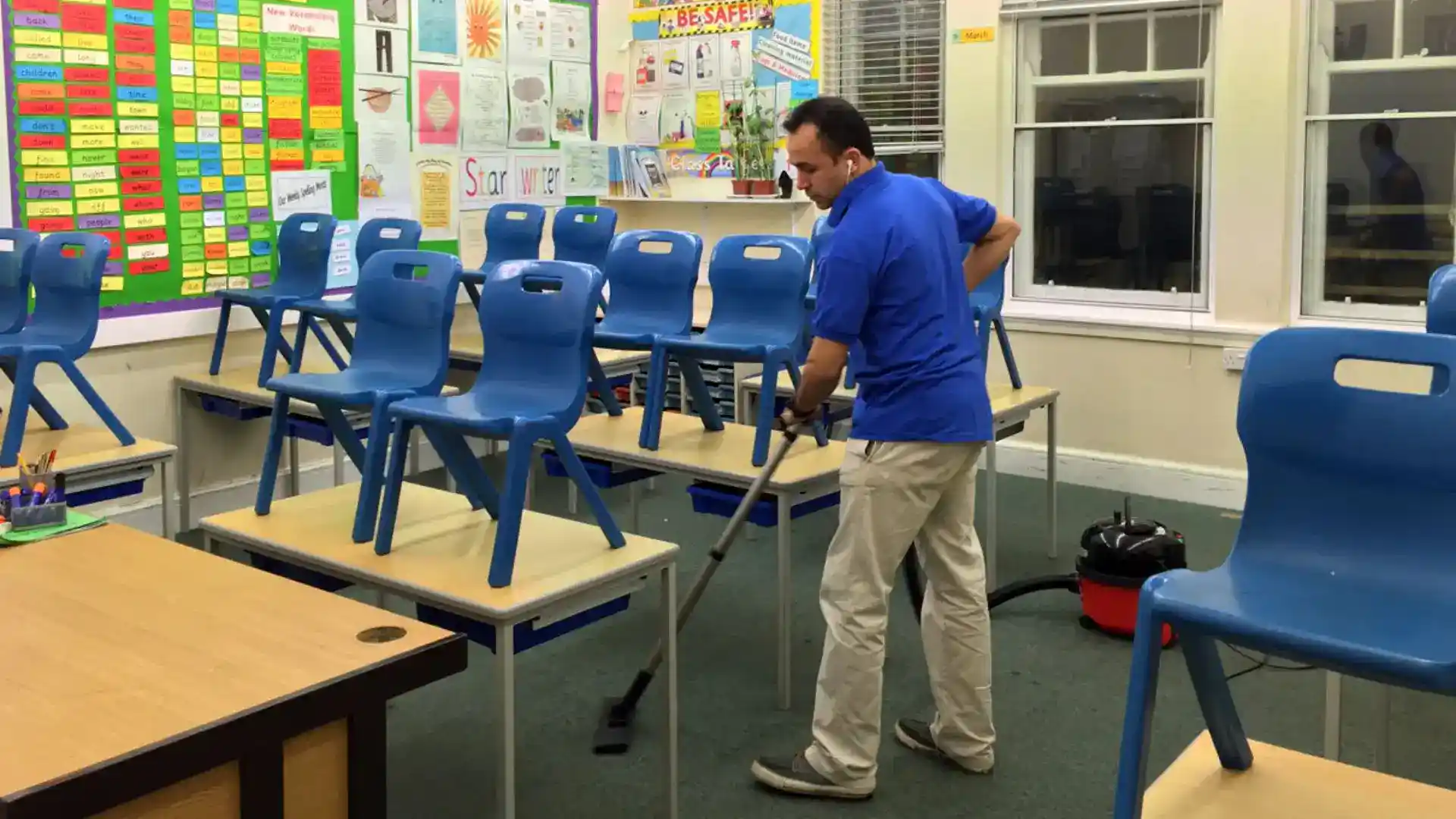Professional cleaners