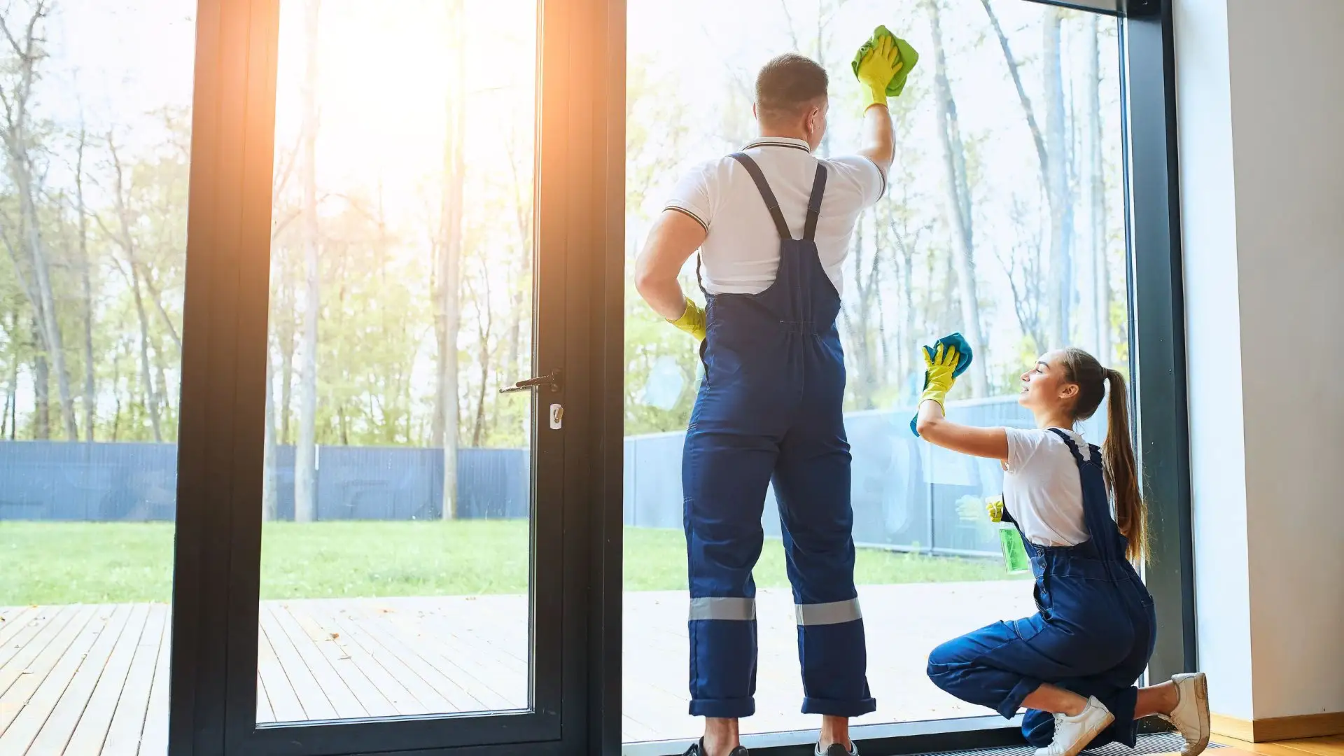 Professional cleaners