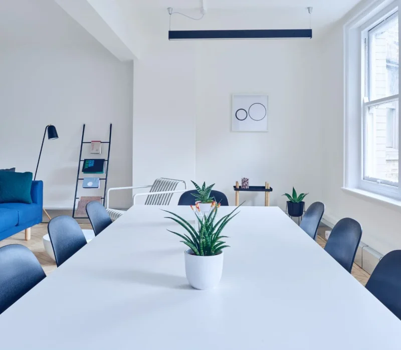 A Clean Interior with Chairs