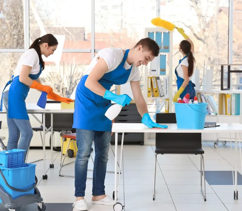 bank cleaning service